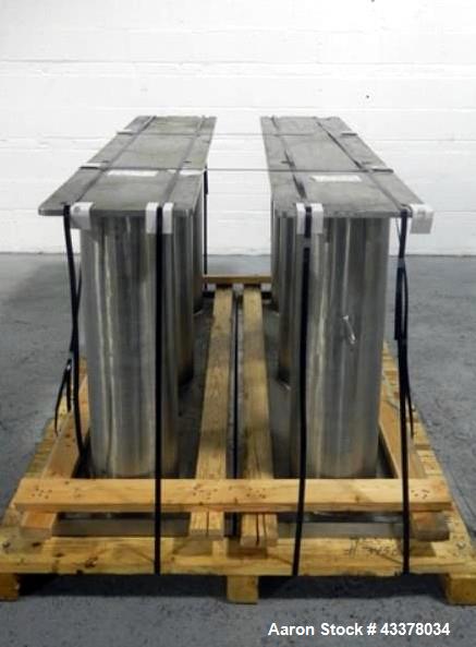 Used Stainless Steel One (1) used 75 cubic foot Patterson Kelley twin shell blender