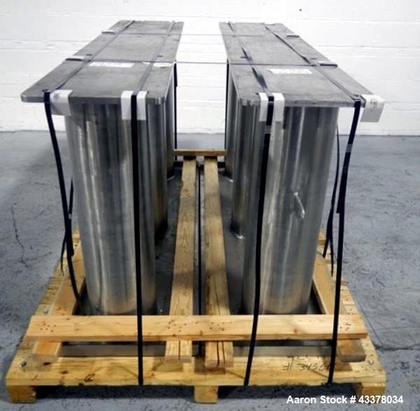 Used Stainless Steel One (1) used 75 cubic foot Patterson Kelley twin shell blender