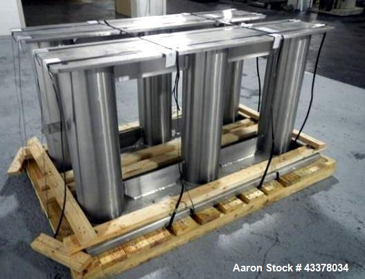 Used Stainless Steel One (1) used 75 cubic foot Patterson Kelley twin shell blender