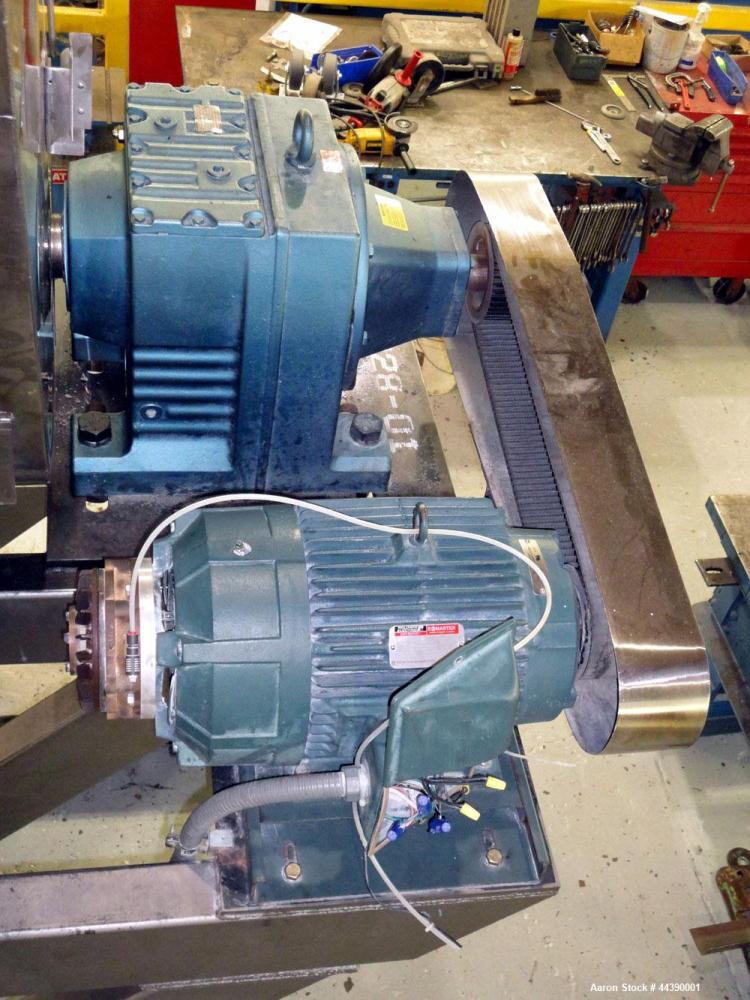 Used Stainless Steel Twin Shell Dry Blender, Approx 150 Cubic Feet Capacity