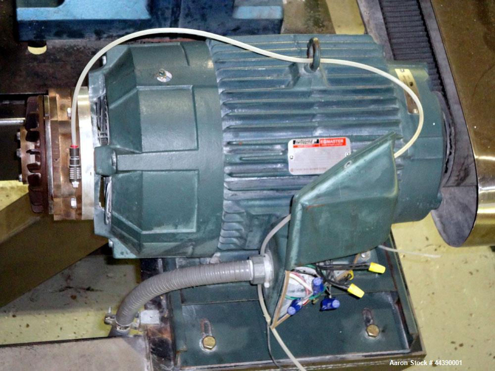 Used Stainless Steel Twin Shell Dry Blender, Approx 150 Cubic Feet Capacity