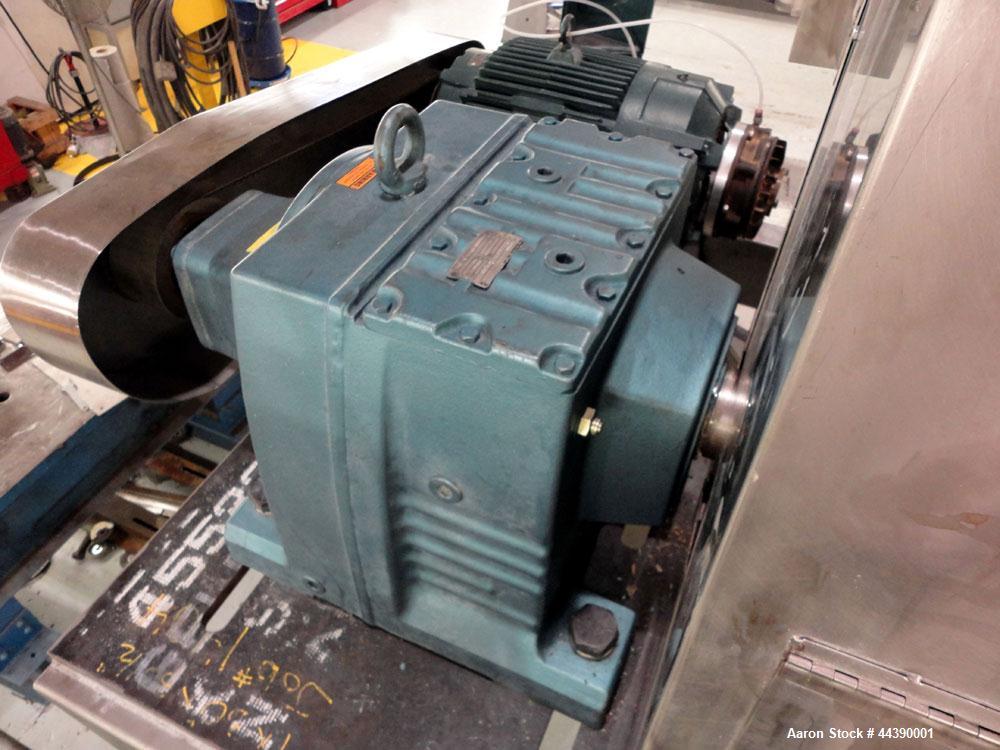 Used Stainless Steel Twin Shell Dry Blender, Approx 150 Cubic Feet Capacity