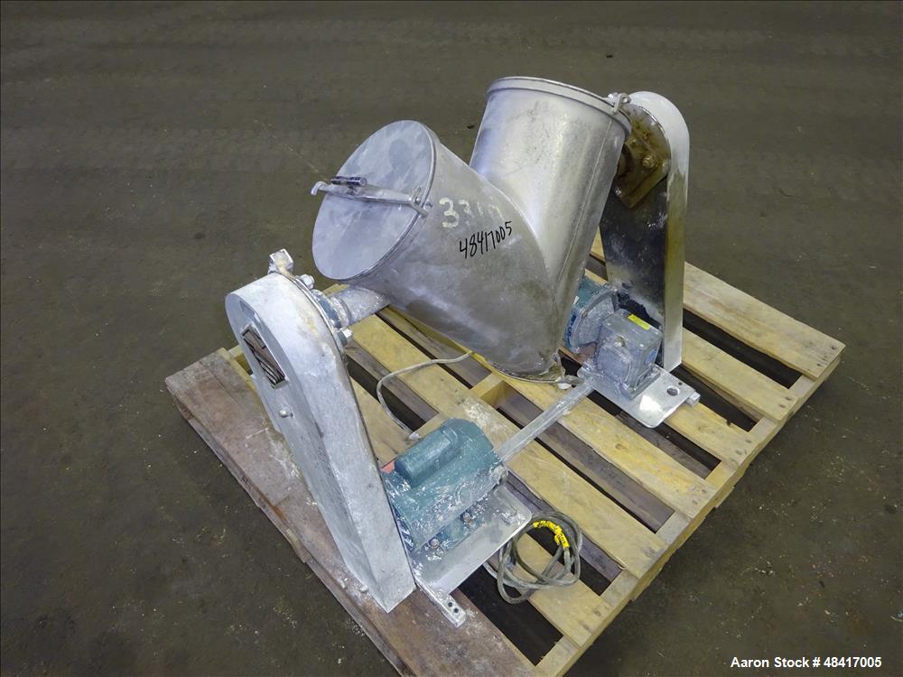 Used Patterson Kelley Twin Shell Blender, 16 Quart Capacity (.52 cubic feet)