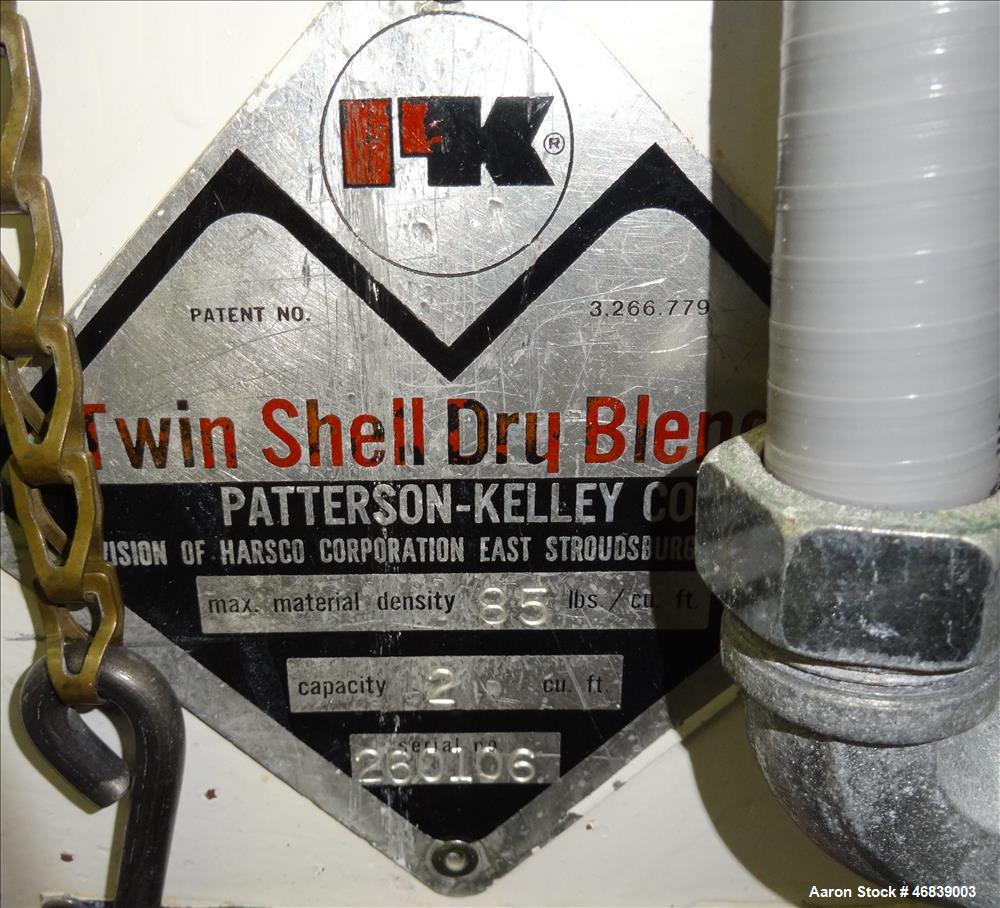 Used Patterson-Kelley Twin Shell Blender