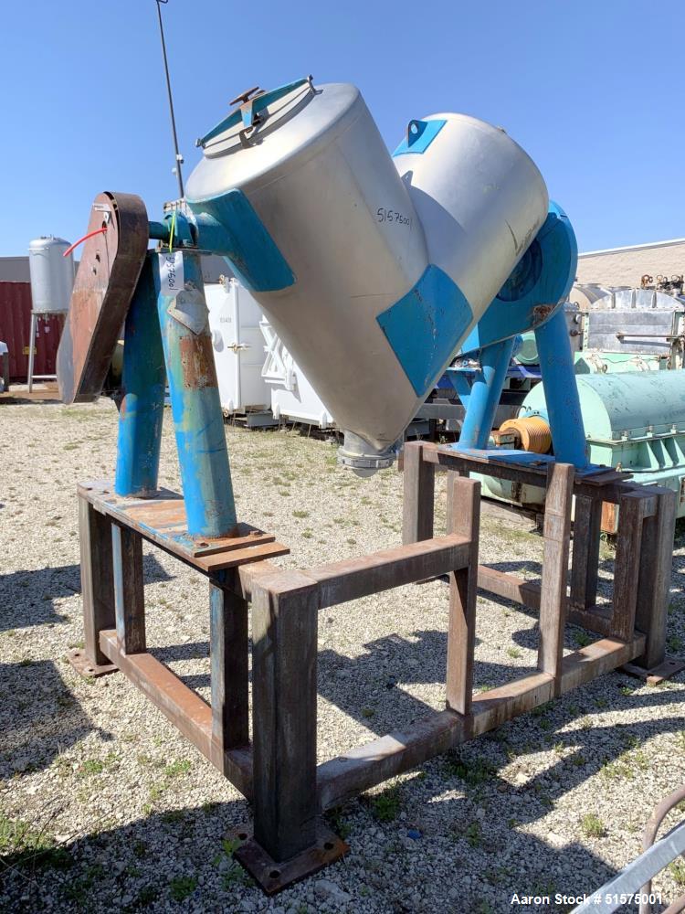Used Patterson Kelley 20 Cubic Foot Twin Shell Dry Blender