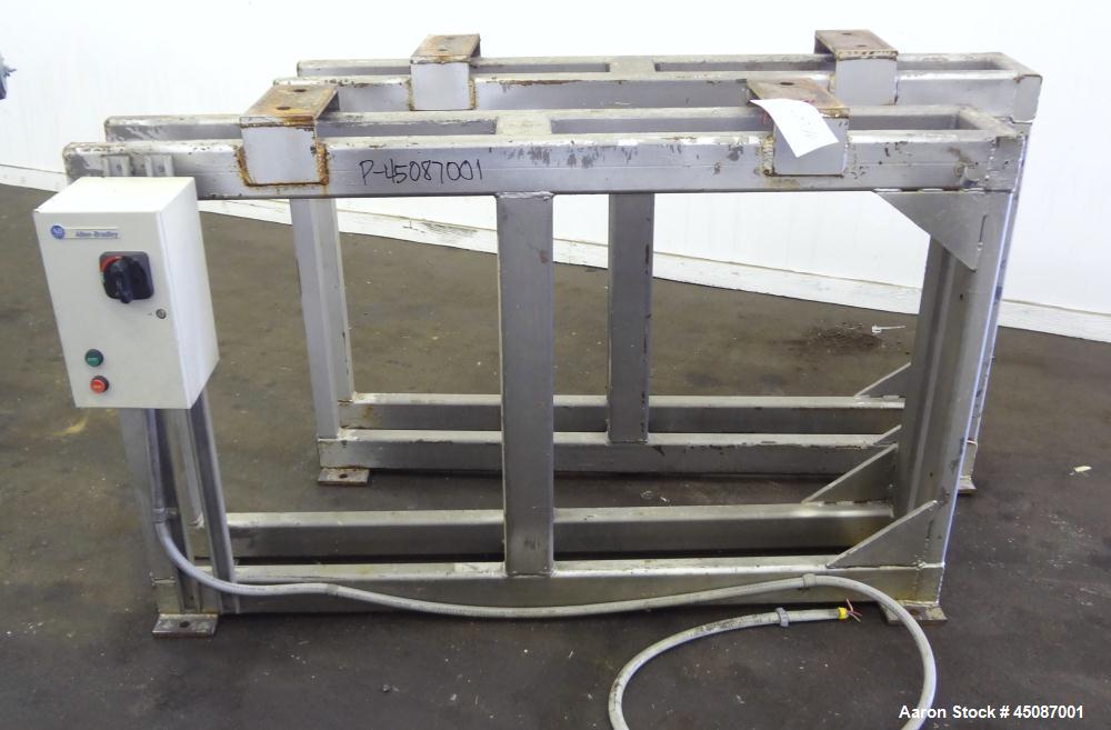 Used Stainless Steel Patterson-Kelley Twin Shell Dry Blender, 20 Cubic Feet