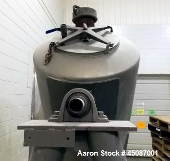 Used Stainless Steel Patterson-Kelley Twin Shell Dry Blender, 20 Cubic Feet