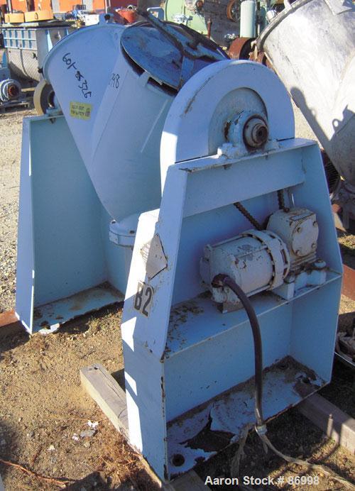 Used Patterson Kelley Twin Shell Liquid Solids Blender