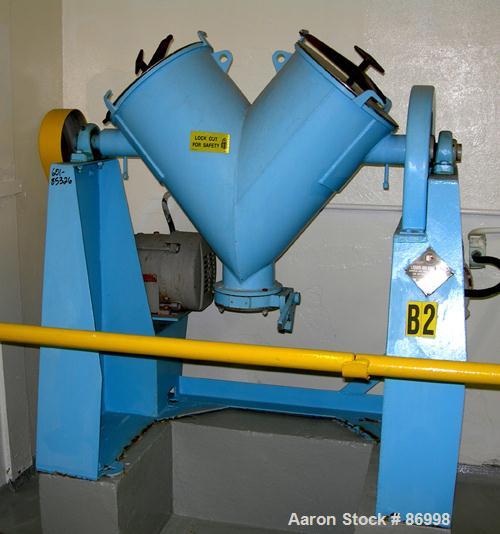 Used Patterson Kelley Twin Shell Liquid Solids Blender