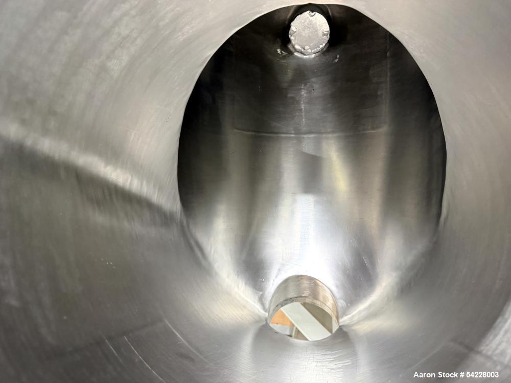 Used Patterson Kelley 3 Cu. Ft. Twin Shell Dry V-Blender – Stainless Steel