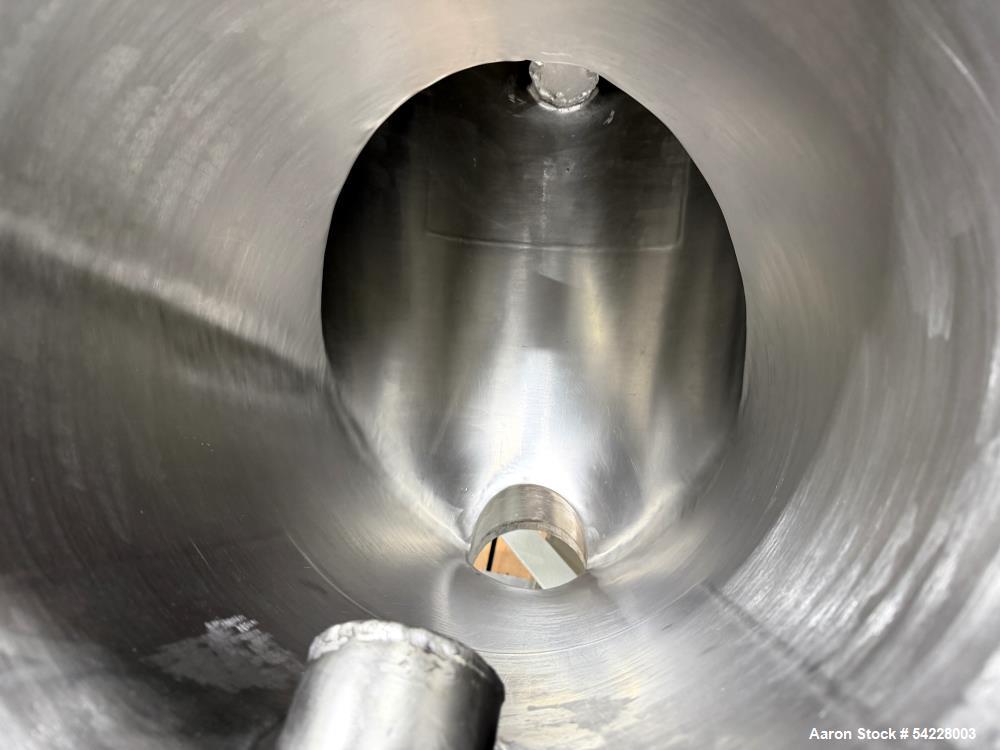 Used Patterson Kelley 3 Cu. Ft. Twin Shell Dry V-Blender – Stainless Steel