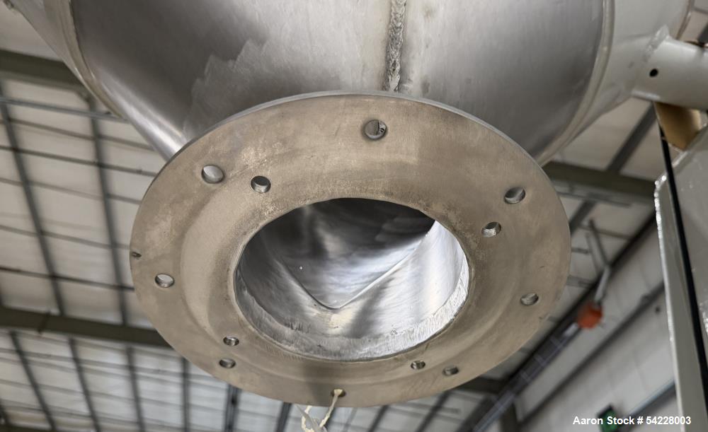 Used Patterson Kelley 3 Cu. Ft. Twin Shell Dry V-Blender – Stainless Steel