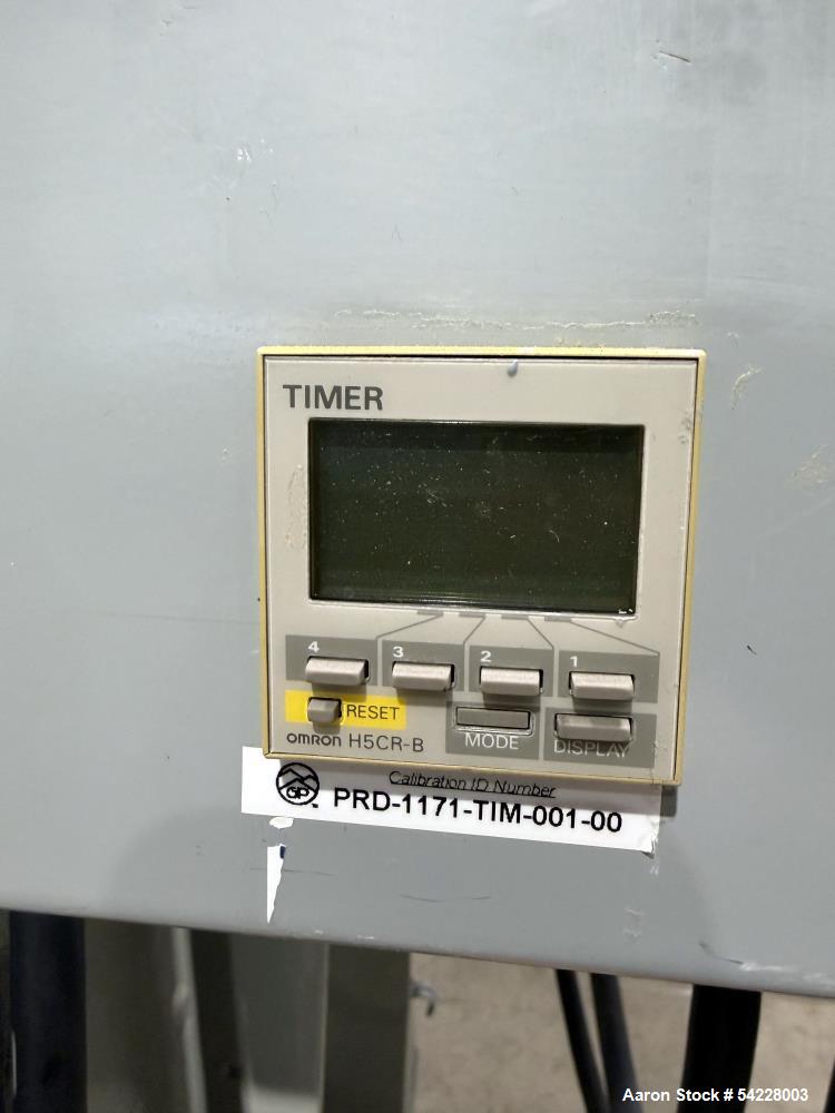 Used Patterson Kelley 3 Cu. Ft. Twin Shell Dry V-Blender – Stainless Steel