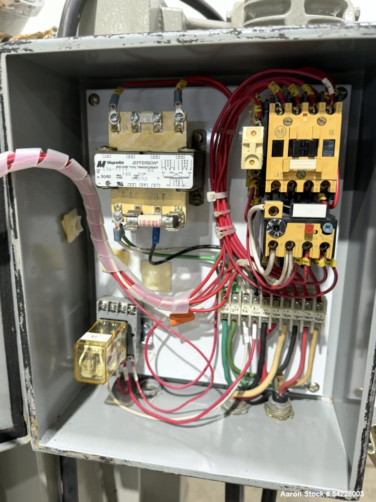 Used Patterson Kelley 3 Cu. Ft. Twin Shell Dry V-Blender – Stainless Steel