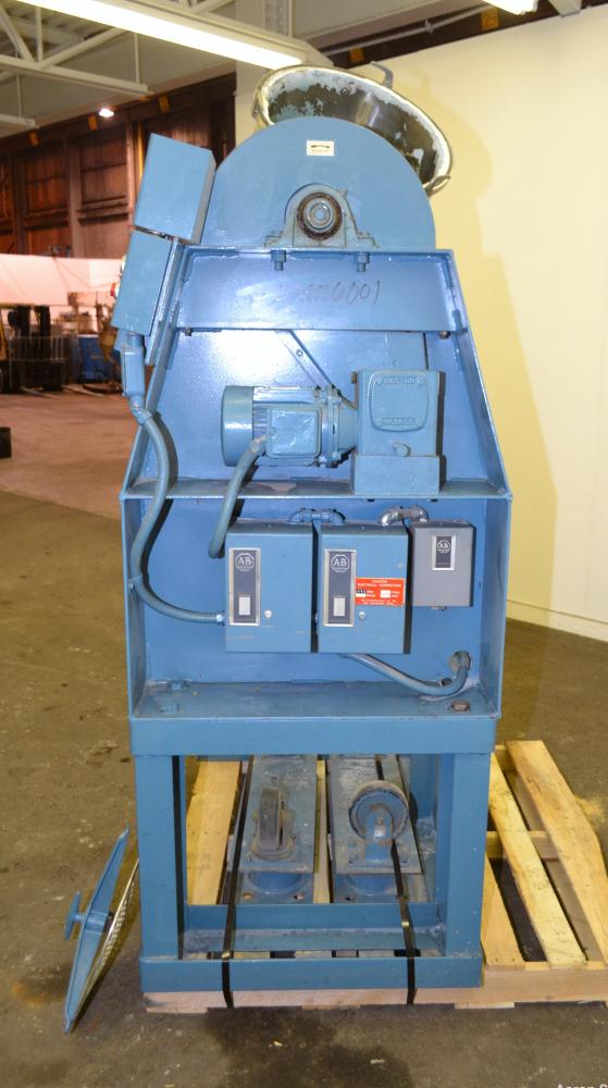 Used Stainless Steel Patterson-Kelley Twin Shell Dry Blender, 3 Cubic Feet Capacity