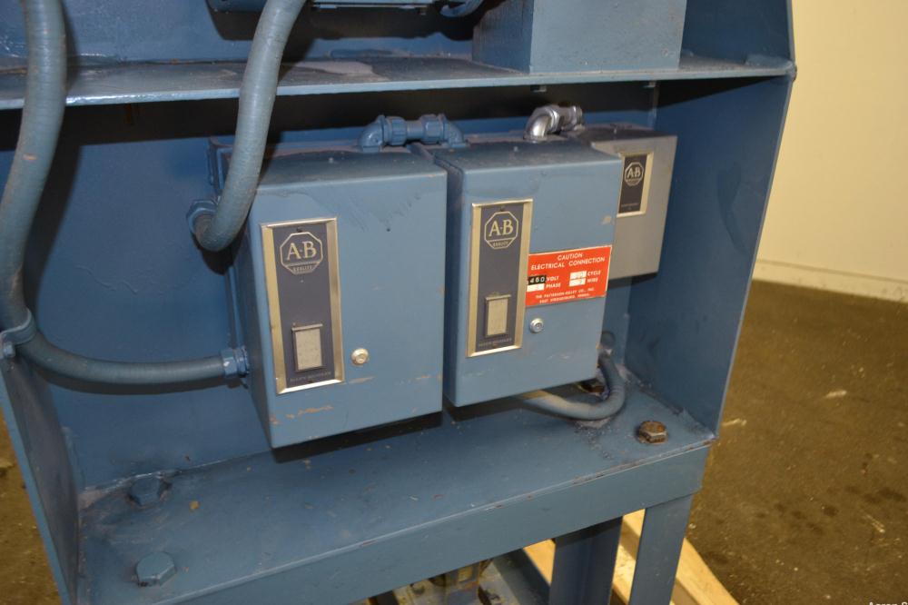Used Stainless Steel Patterson-Kelley Twin Shell Dry Blender, 3 Cubic Feet Capacity