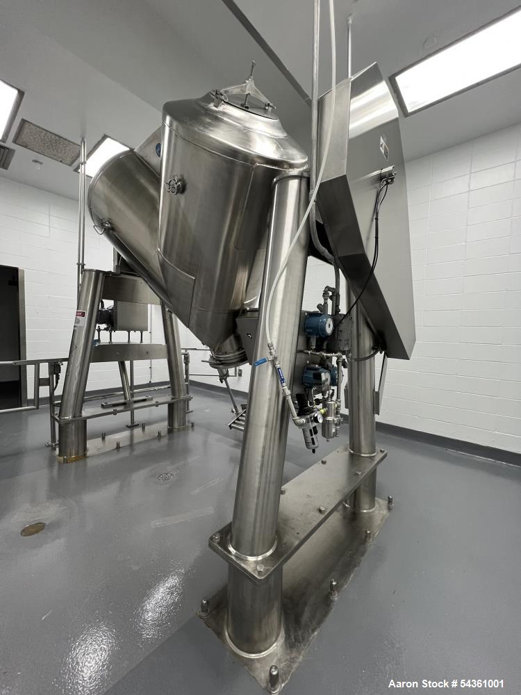 Industrial PK Twin Shell V-Blender 50 Cu Ft – Stainless Steel Powder Mixer