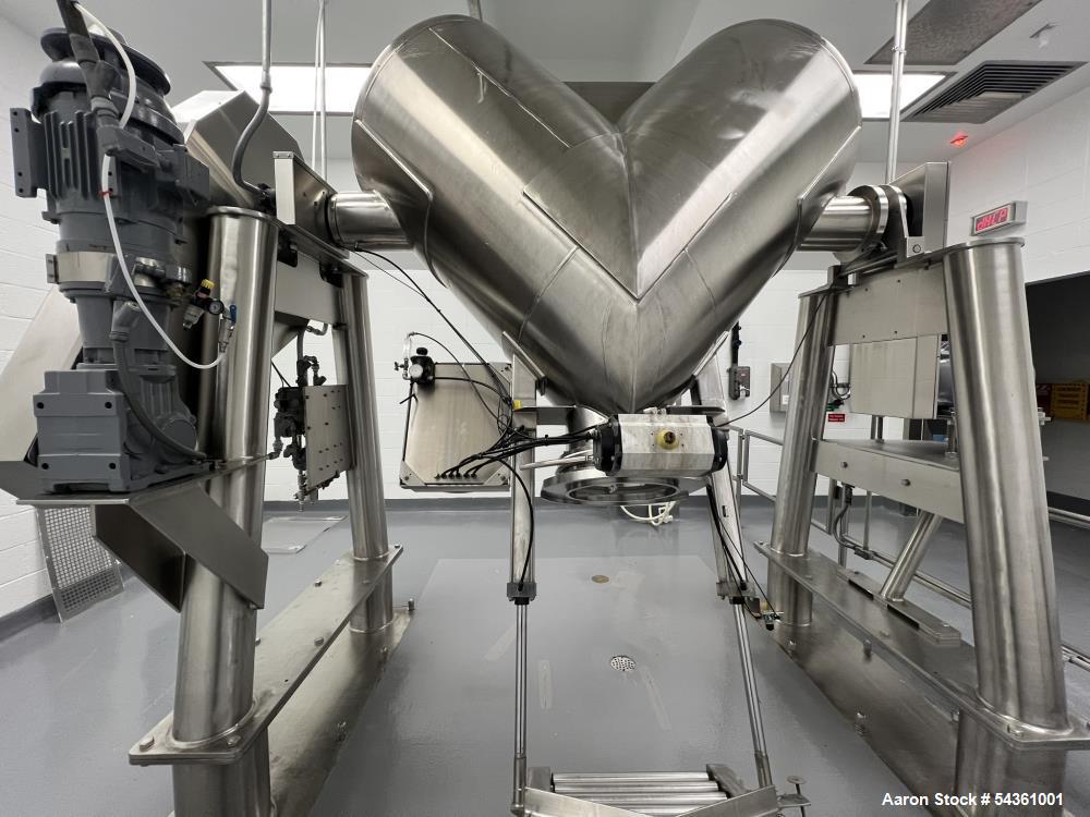 Industrial PK Twin Shell V-Blender 50 Cu Ft – Stainless Steel Powder Mixer