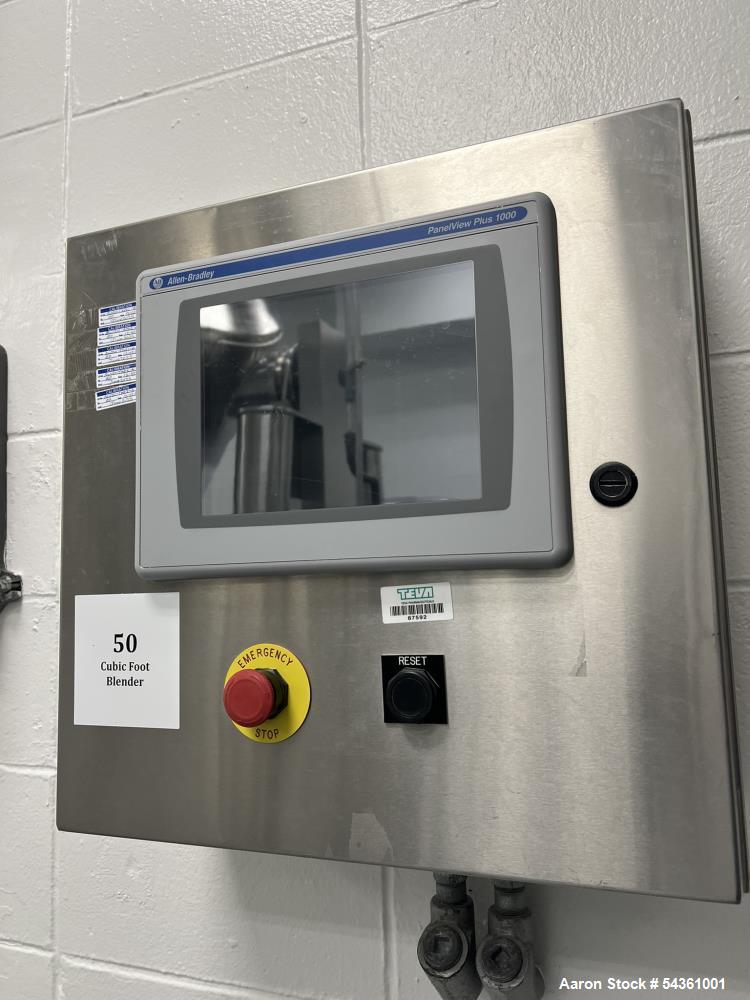 Industrial PK Twin Shell V-Blender 50 Cu Ft – Stainless Steel Powder Mixer