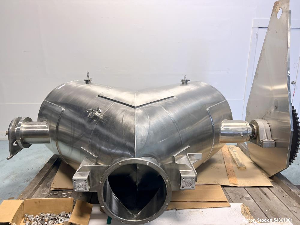 Industrial PK Twin Shell V-Blender 50 Cu Ft – Stainless Steel Powder Mixer