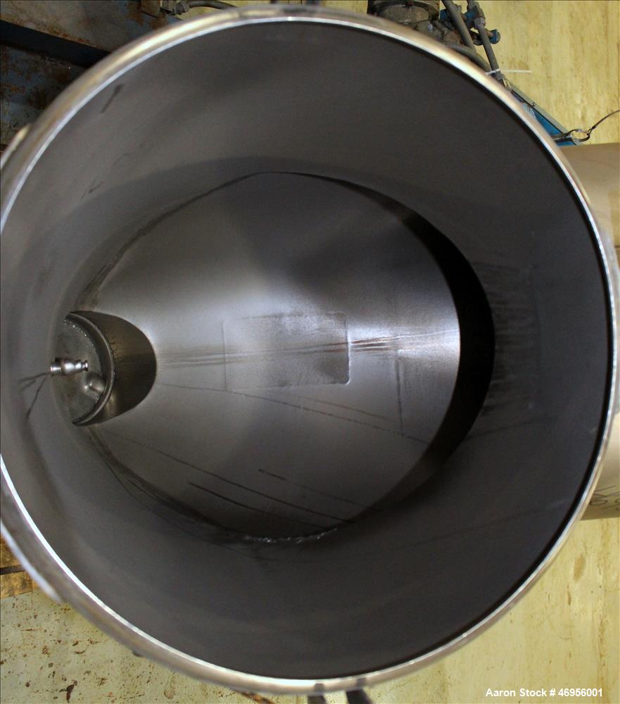 Used Patterson Kelly Twin Shell Cross Flow Blender, 5 Cubic Feet Capacity