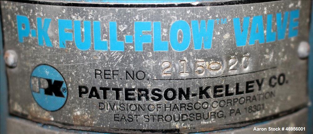 Used Patterson Kelly Twin Shell Cross Flow Blender, 5 Cubic Feet Capacity