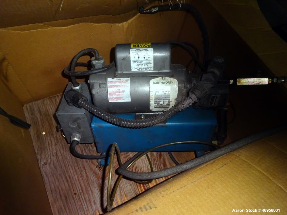 Used Patterson Kelly Twin Shell Cross Flow Blender, 5 Cubic Feet Capacity