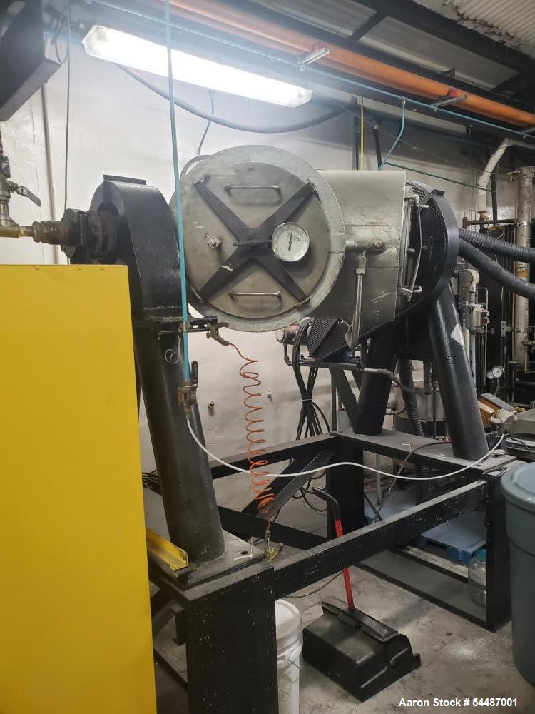 Used Patterson Kelley V-Type Vacuum Tumble Dryer | 5 Cu Ft Stainless Steel Dryer Blender