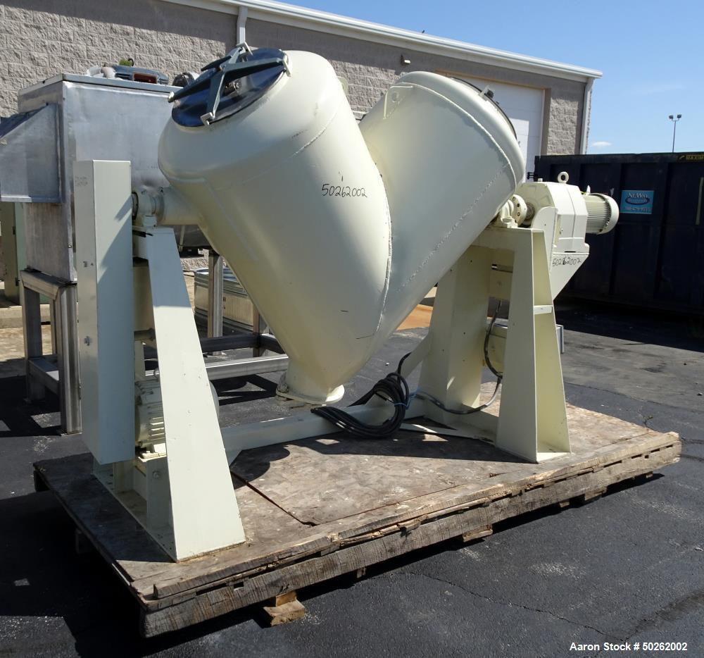 Used Patterson Kelley Twin Shell Liquid-Solids Blender