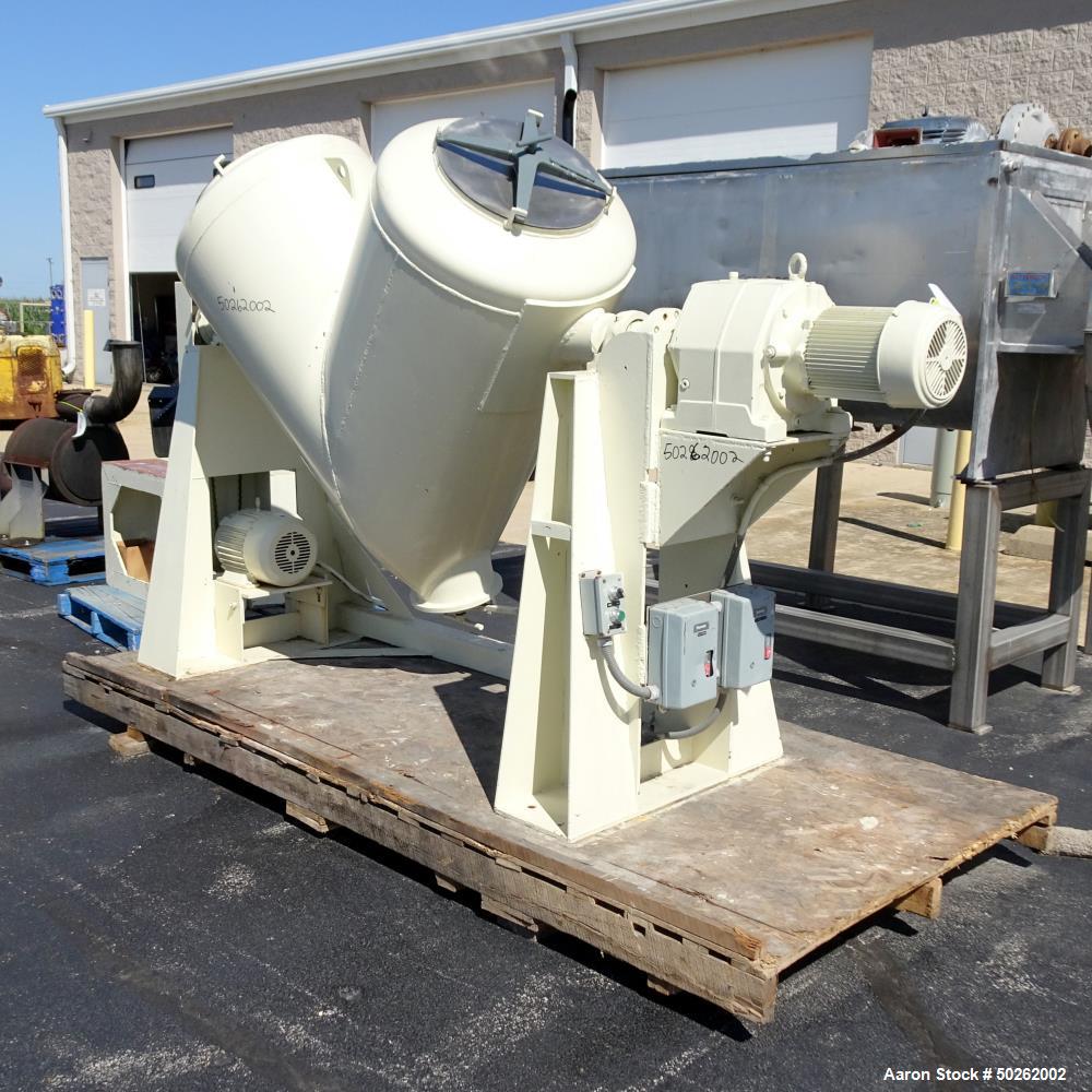 Used Patterson Kelley Twin Shell Liquid-Solids Blender