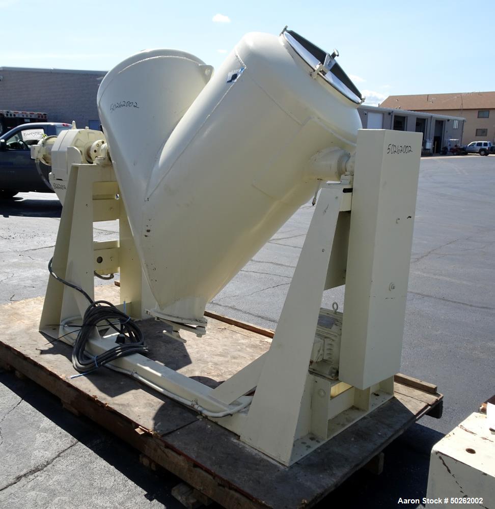 Used Patterson Kelley Twin Shell Liquid-Solids Blender