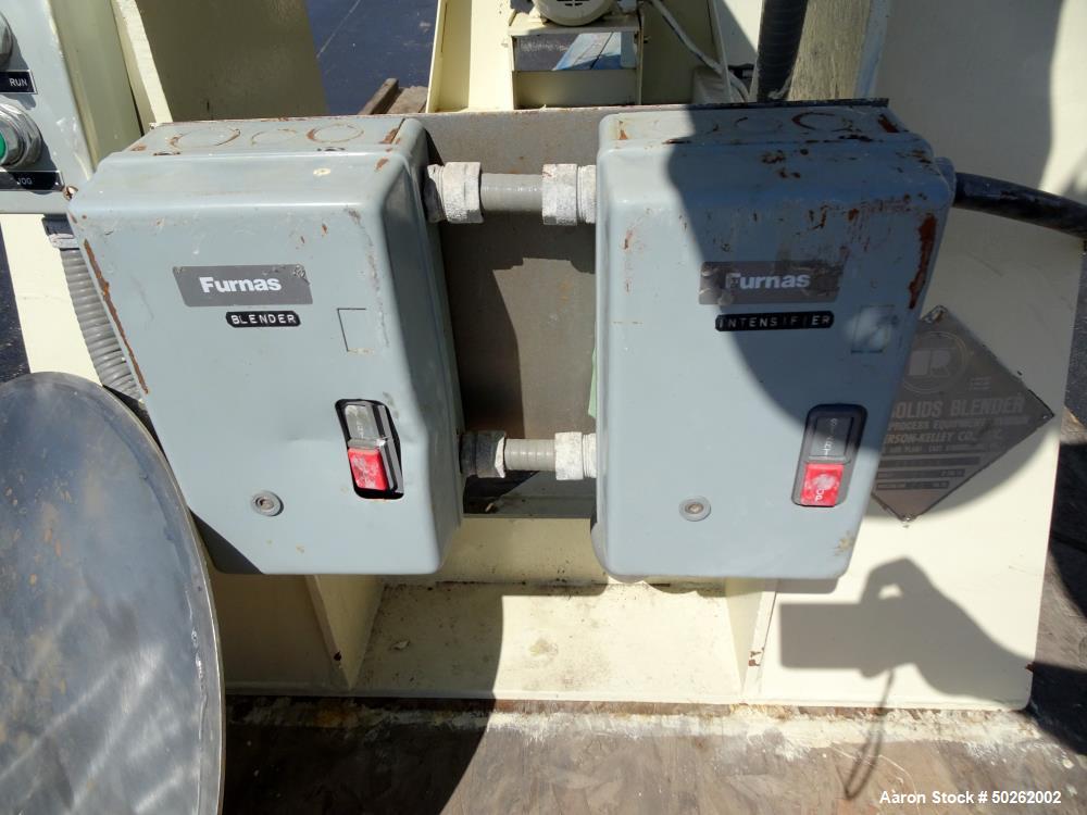 Used Patterson Kelley Twin Shell Liquid-Solids Blender