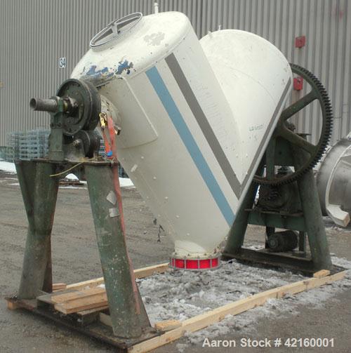 Used Stainless Steel Patterson-Kelley Twin Shell Vacuum Tumble Dryer