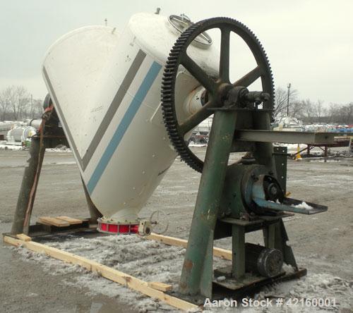 Used Stainless Steel Patterson-Kelley Twin Shell Vacuum Tumble Dryer
