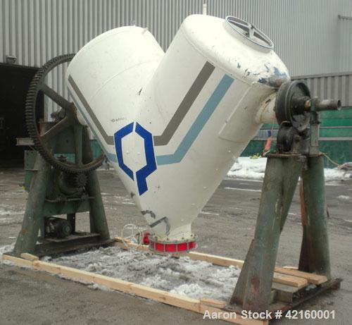 Used Stainless Steel Patterson-Kelley Twin Shell Vacuum Tumble Dryer