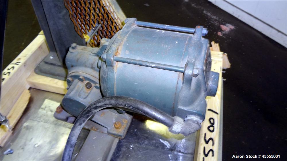 Used Stainless Steel Patterson-Kelley Twin Shell Blender, Approximate 8 Quarts