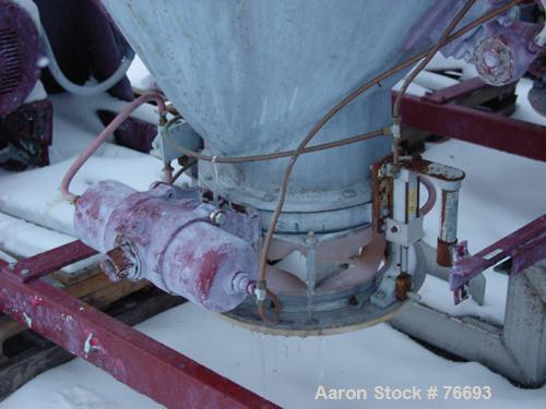 Used Stainless Steel Patterson-Kelley 50 Cubic Foot Twin Shell Dry Blender