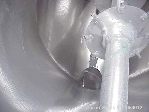Used- Stainless Steel Patterson Kelley 75 Cubic Foot Twin Shell Blender