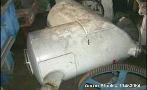 Used Stainless Steel Patterson Kelly 50 cubic foot working capacity twin shell 
