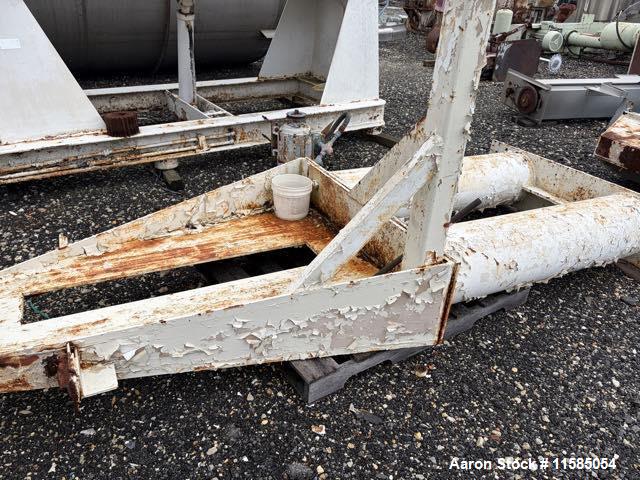 Used Patterson-Kelley Twin Shell Blender – 50 Cu Ft Working Capacity, Stainless, 5 HP, Bottom Outlet