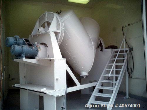 Used Patterson Kelley 60 cubic foot “V” blender.  This blender was originally designed with capabilities for a vacuum dryer/processor.  The last owner ran the unit strictly for pharmaceutical blendin...