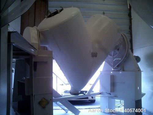 Used Patterson Kelley 60 cubic foot “V” blender.  This blender was originally designed with capabilities for a vacuum dryer/processor.  The last owner ran the unit strictly for pharmaceutical blendin...