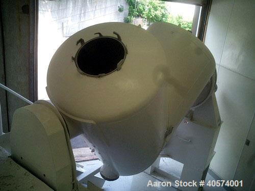 Used Patterson Kelley 60 cubic foot “V” blender.  This blender was originally designed with capabilities for a vacuum dryer/processor.  The last owner ran the unit strictly for pharmaceutical blendin...