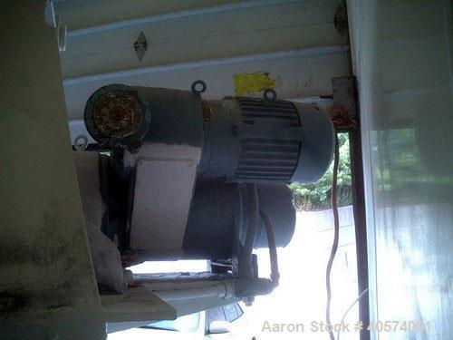Used Patterson Kelley 60 cubic foot “V” blender.  This blender was originally designed with capabilities for a vacuum dryer/processor.  The last owner ran the unit strictly for pharmaceutical blendin...