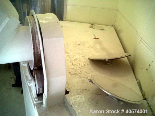 Used Patterson Kelley 60 cubic foot “V” blender.  This blender was originally designed with capabilities for a vacuum dryer/processor.  The last owner ran the unit strictly for pharmaceutical blendin...