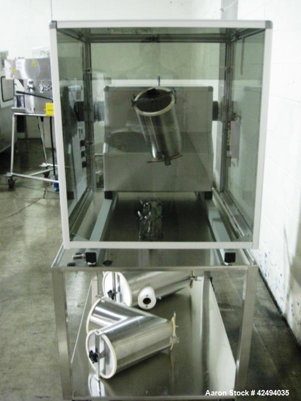 Used Stainless Steel Patterson Kelley twin shell Blendmaster blender