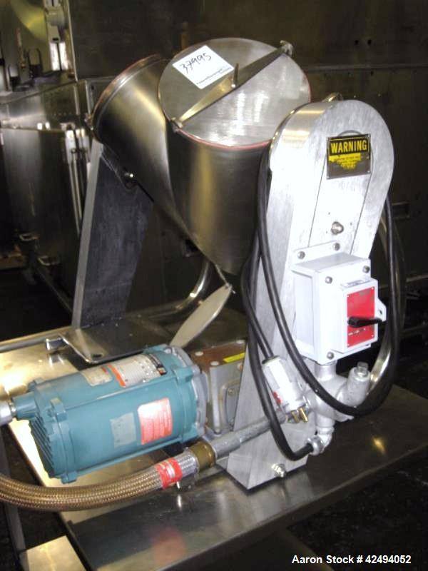 Used Stainless Steel Patterson Kelley 16 quart twin shell blender