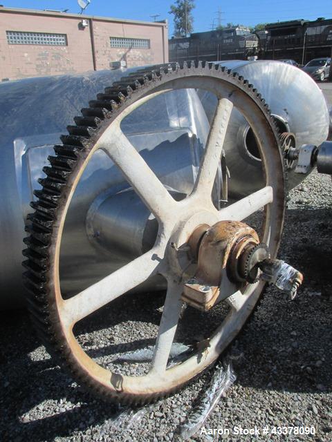 Used Patterson-Kelley Twin Shell Blender, 150 Cubic Feet.