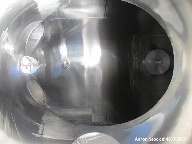 Used Patterson-Kelley Twin Shell Blender, 150 Cubic Feet.