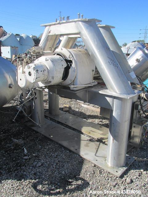 Used Patterson-Kelley Twin Shell Blender, 150 Cubic Feet.